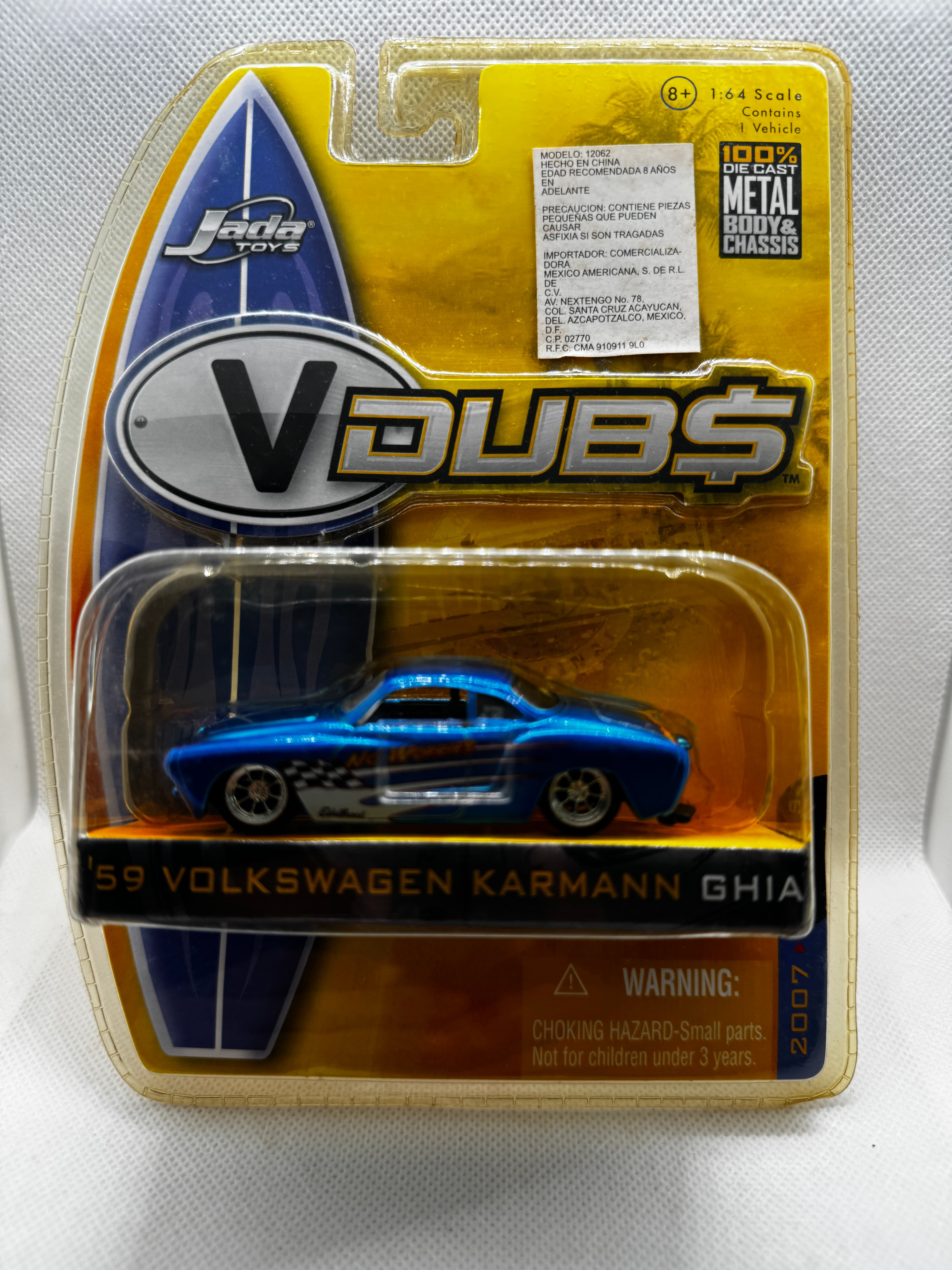 Jada 59 Volkswagen Karman Ghia