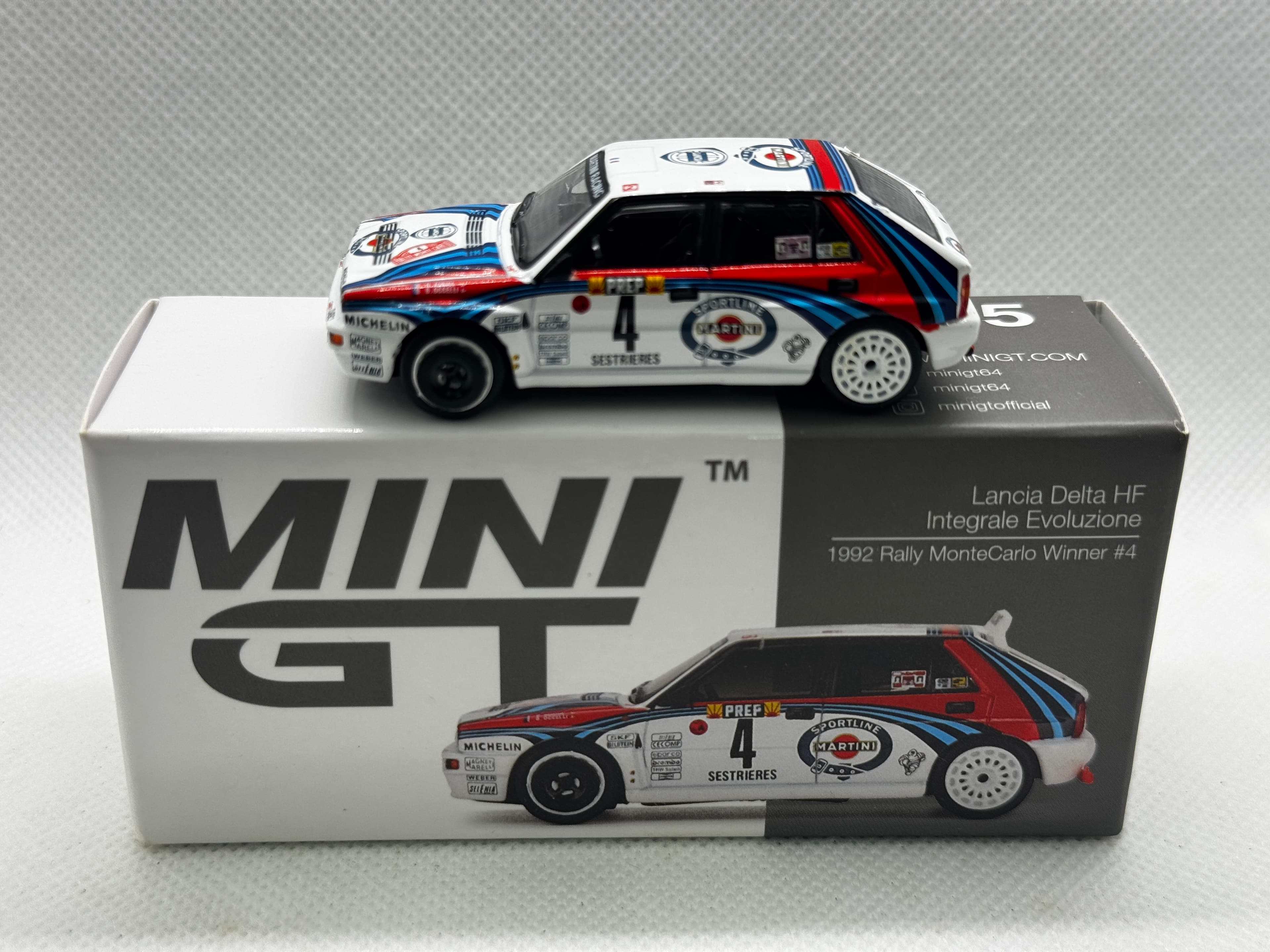 Mini GT Lancia Delta HF Integrale Evoluzione